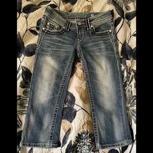 Miss Me Jeans Denim Bermuda